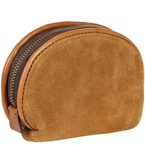 PATRICIA NASH "Keisley" Cognac Cosmetic Key Fob Wallet - Picture 5 of 6